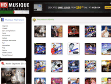 Tablet Screenshot of hdmusique.com